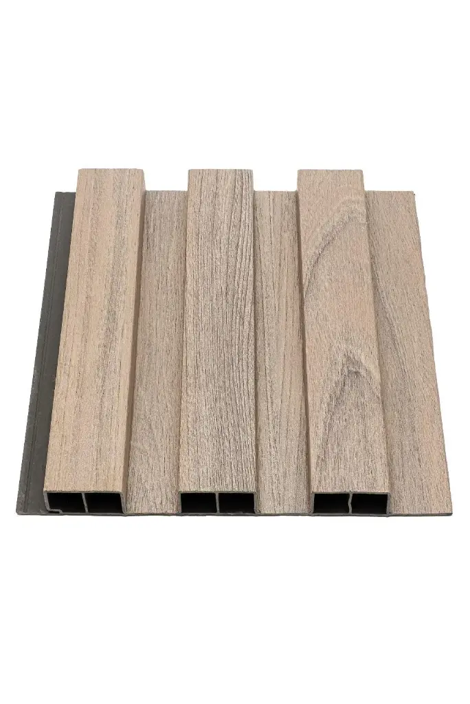 3 Kanal Meşe Dekoratif Duvar Paneli