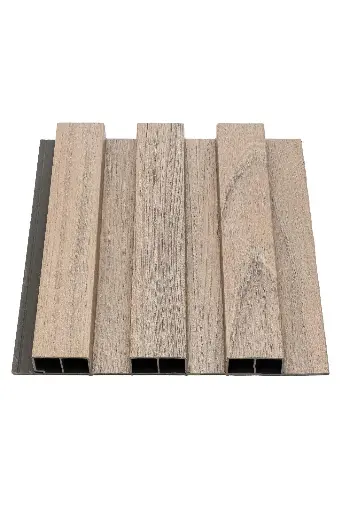 3 Kanal Meşe Dekoratif Duvar Paneli