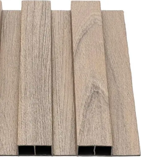 2 Kanal Meşe Dekoratif Duvar Paneli